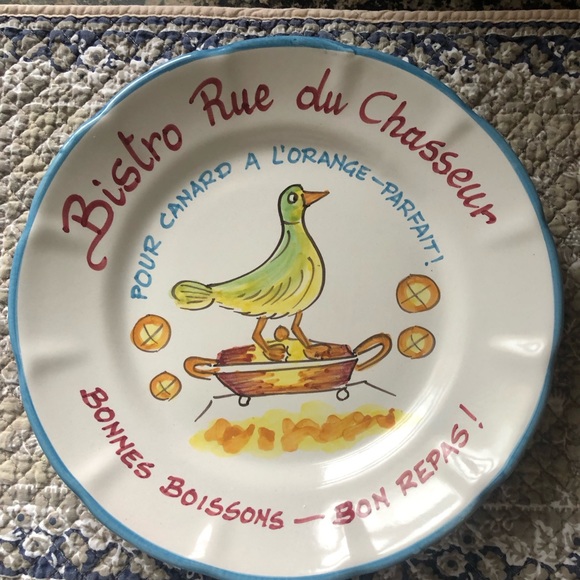 Vietri Solimene Bistro du Chasseur Italian Plate - Picture 5 of 8